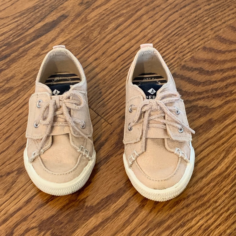 Sperry | Light Pink Shoes with Velcro Opening for Easy On/Off - Picture 2 of 5